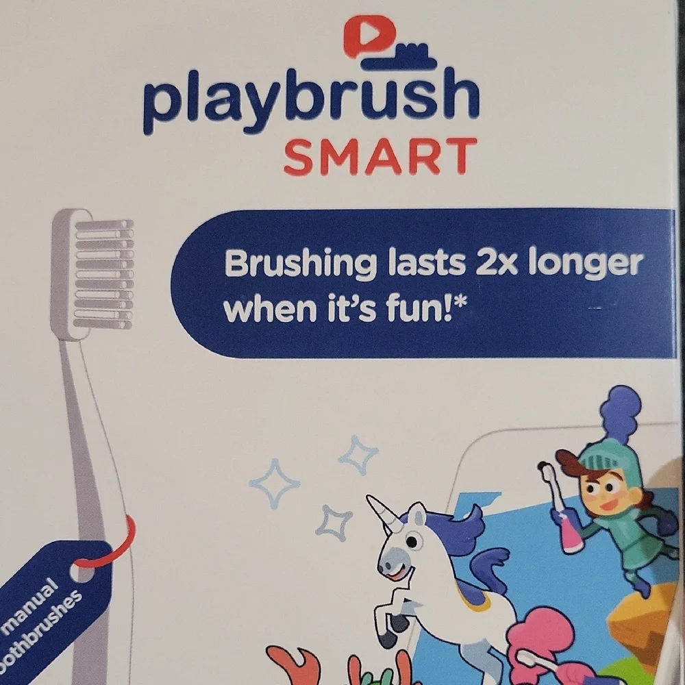 Playbrush Smart: Toothbrush & Bluetooth Attachment In Blue
